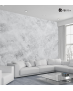 Αυτοκόλλητη Ταπετσαρία Τοίχου 3d : White Marble