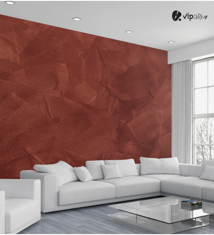Αυτοκόλλητη Ταπετσαρία Τοίχου 3d : Tandoori Color Texture