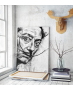 Πίνακας σε Καμβά : Dali Graffiti Portrait