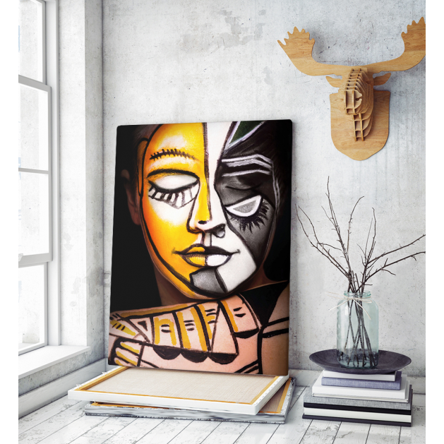 Πίνακας σε Καμβά : Surrealism makeup art