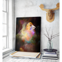 Πίνακας σε Καμβά : Colorful Portrait