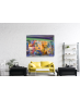 Πίνακας σε Καμβά : Colorful Abstract Town Canvas