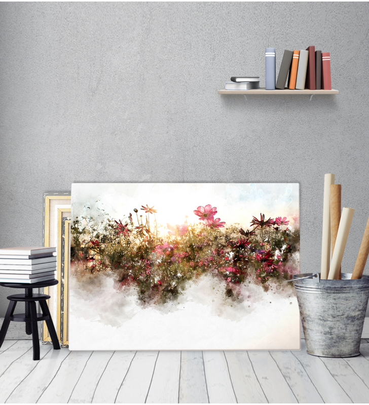 Πίνακας σε Καμβά : Floral Abstract
