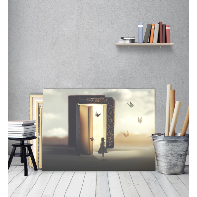 Πίνακας σε Καμβά : Surrealistic Book Art