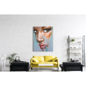 Πίνακας σε Καμβά : Abstract Woman Face