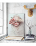 Πίνακας σε Καμβά : Lady With Flowers