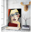 Πίνακας σε Καμβά :  Cubism Portrait