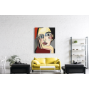 Πίνακας σε Καμβά :  Cubism Portrait