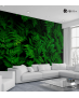Αυτοκόλλητη Ταπετσαρία Τοίχου 3d : Green Leaves