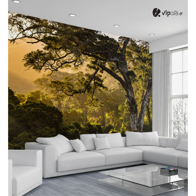 Αυτοκόλλητη Ταπετσαρία Τοίχου 3d : Forest