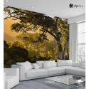Αυτοκόλλητη Ταπετσαρία Τοίχου 3d : Forest