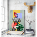 Πίνακας σε Καμβά : Mannequin Collage photo