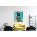 Πίνακας σε Καμβά : Vinyl Abstract Art