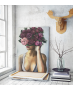 Πίνακας σε Καμβά : Floral Lady Canvas Art