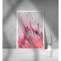 Εκτύπωση σε Αφίσα Χαρτί Abstract Pink