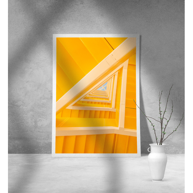 Εκτύπωση σε Αφίσα Χαρτί Orange Archi