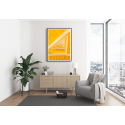 Εκτύπωση σε Αφίσα Χαρτί Orange Archi
