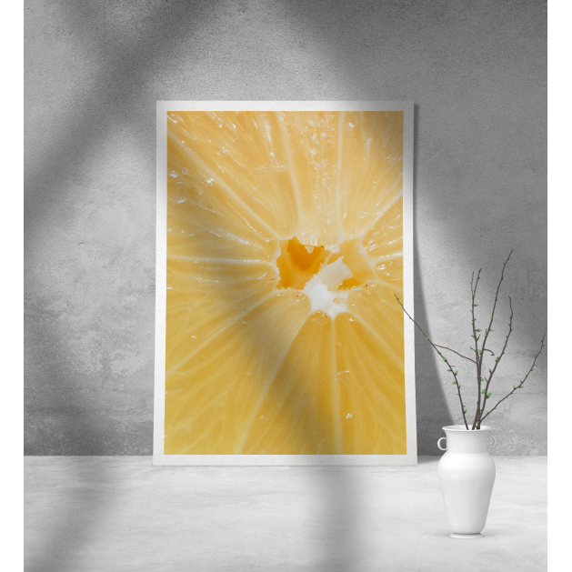 Εκτύπωση σε Αφίσα Χαρτί Lemon