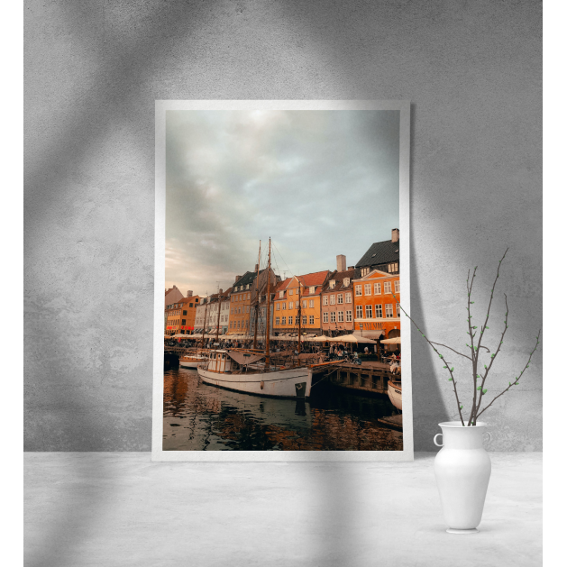 Εκτύπωση σε Αφίσα Χαρτί Beautiful Orange Tone Poster