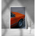 Εκτύπωση σε Αφίσα Χαρτί Orange Vintage