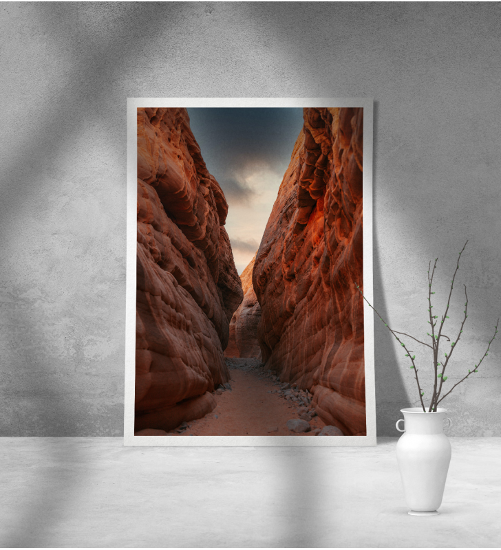 Εκτύπωση σε Αφίσα Χαρτί Antelope Canyon