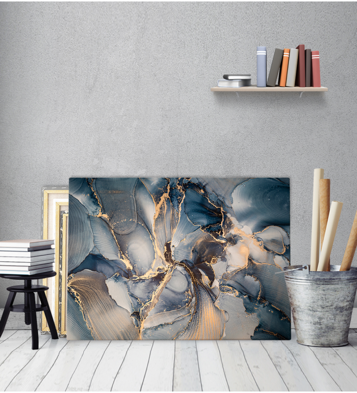 Πίνακας σε Καμβά : Abstract Marble