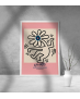 Εκτύπωση σε Αφίσα Χαρτί Keith Haring Flower