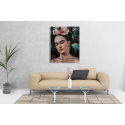 Πίνακας σε Καμβά : Frida Kahlo Floral Painting