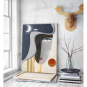 Πίνακας σε Καμβά Abstract Face Art C