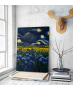 Πίνακας σε Καμβά Starry Night a different way