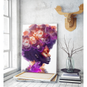 Πίνακας σε Καμβά African Woman Portrait