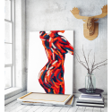 Πίνακας σε Καμβά : Female Body Art 2