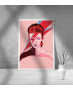 Εκτύπωση σε Αφίσα Χαρτί Mr.Pink Bowie
