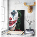 Πίνακας σε Καμβά Joker why so serious