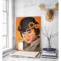 Πίνακας σε Καμβά Milky boy from clockwork orange