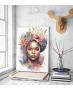 Πίνακας σε Καμβά Africa flower