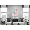 Πίνακας σε Καμβά Heart Colorful Painting