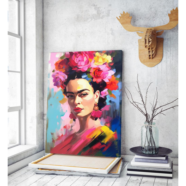 Πίνακας σε Καμβά Frida and...
