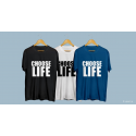 Εκτύπωση σε μπλουζάκι Choose Life