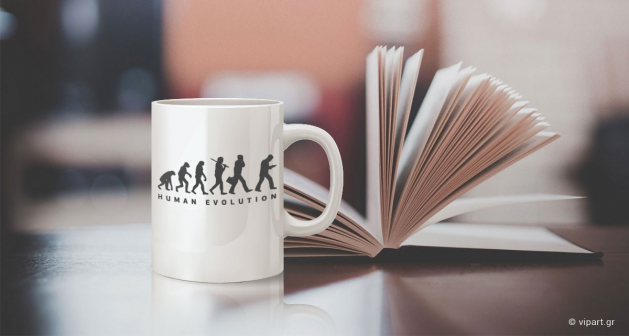 Εκτύπωση σε κούπα " Human Evolution "