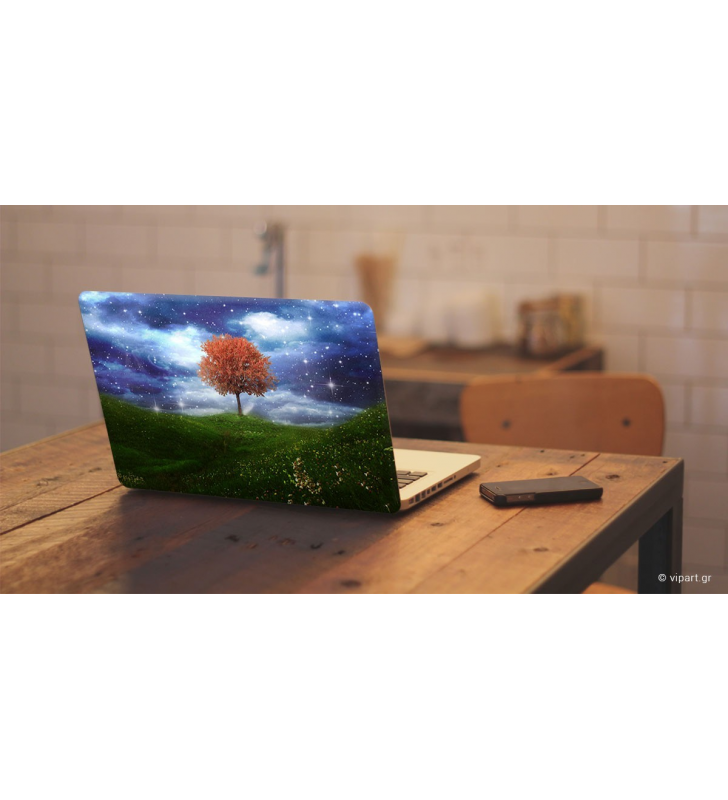 Αυτοκόλλητο Λάπτοπ " Night Orange Tree "