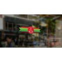 Αυτοκόλλητο Χριστουγέννων "Merry Christmas 3D"