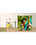 Παραβάν Τετράπτυχο Beautifull Macaw