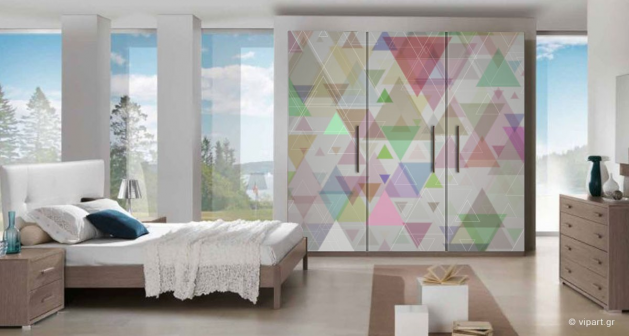 Αυτοκόλλητο Επίπλων  "Triangles"