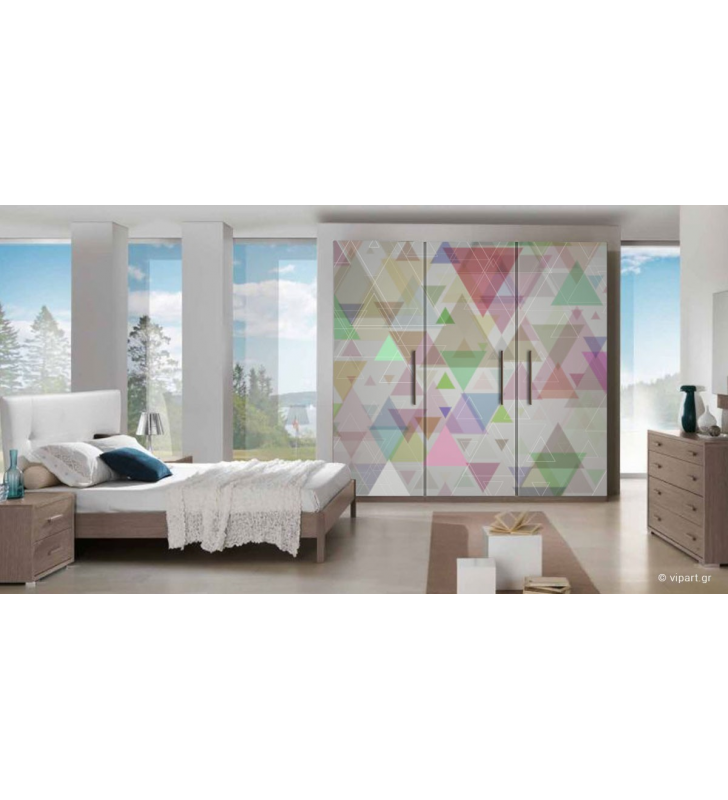 Αυτοκόλλητο Επίπλων  "Triangles"