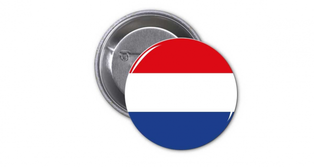 Κονκάρδα Ολλανδική Σημαία - Holland Flag