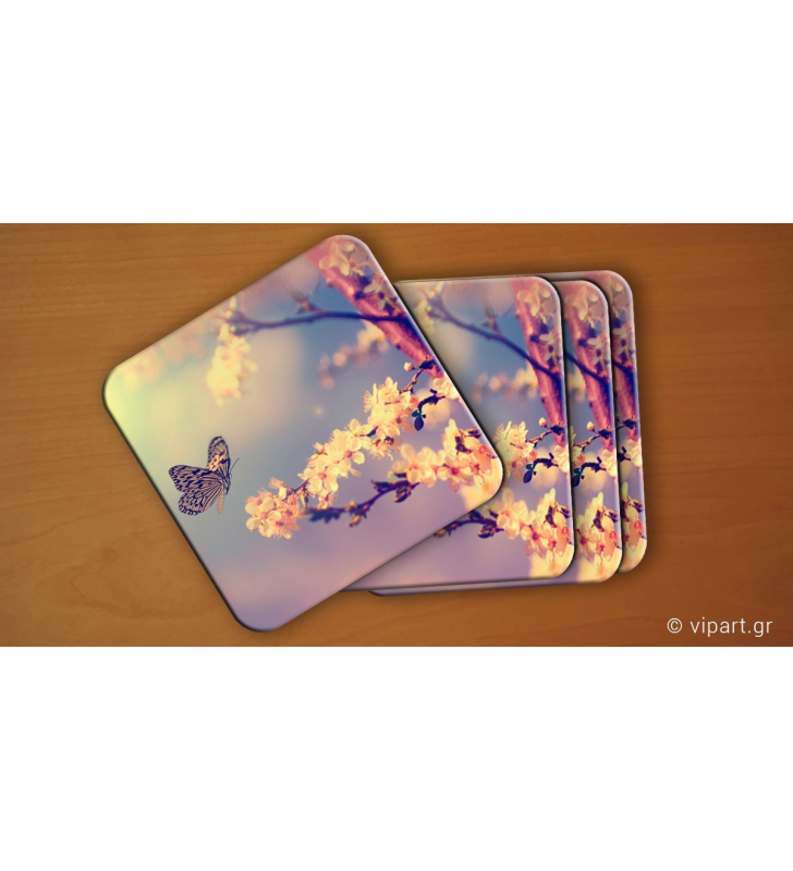 Σουβερ 6 τεμάχια Butterfly Almond Tree