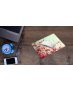 Mousepad 2 τεμάχια Ροζ Λουλούδια
