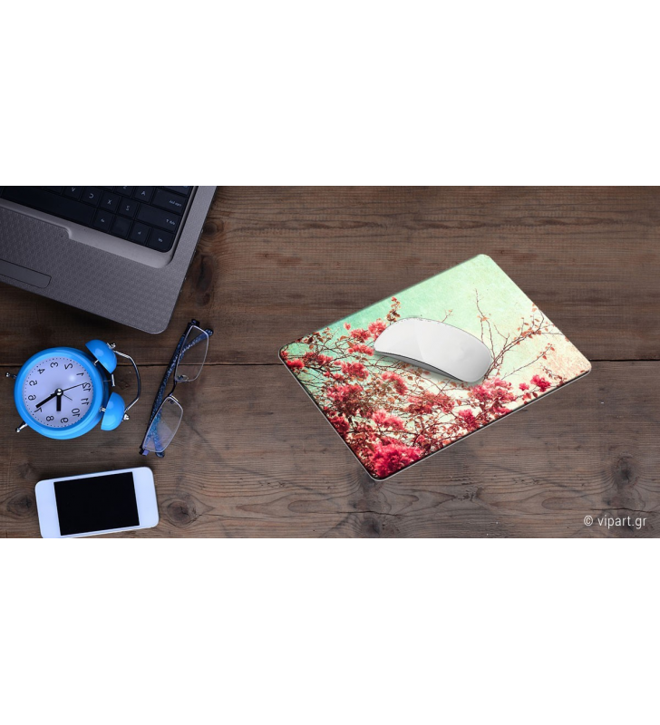 Mousepad 2 τεμάχια Ροζ Λουλούδια