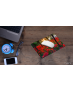 Mousepad 2 τεμάχια Κόκκινα Λουλούδια Στο Δάσος